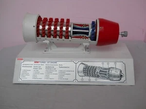 GAS TURBINE-TURBOJET ENGINE MODEL.. - Picture 1 of 1