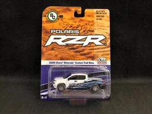Chevy Silverado Custom Trail Boss 2020 escala 1:64 "Polaris" Big Country Toys - Imagen 1 de 5