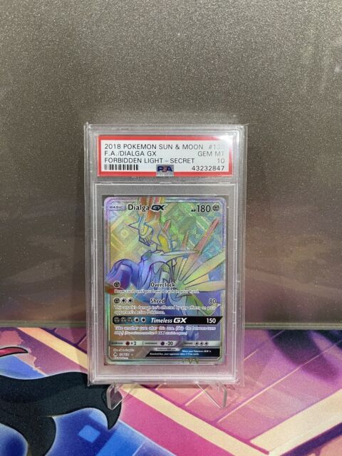 Palkia GX - 132/131 - Secret Rare - Pokemon Singles » Sun & Moon Sets »  Forbidden Light - Spell Bound