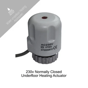 Underfloor Heating Manifold Actuator 230v UK seller Normally Closed 2w M30 x 1.5 - Picture 1 of 17