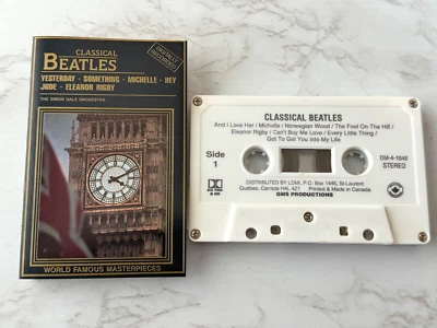 Classical Beatles The Gale Orchestra CASSETTE Tape CANADA IMPORT! Yesterday OOP! - Image 1 of 3
