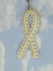 Cancer Awareness Ribbon Keychain Made From 550 Paracord You Pick Your Cause