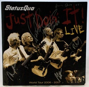Status Quo Signed Programme with AAA Pass World Tour 2006-2007 - Picture 1 of 13
