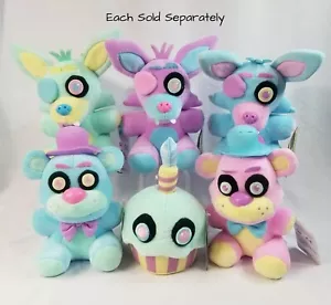 Funko FNAF Five Nights at Freddy's Colorway Plush CHOOSE Freddy Foxy Cupcake - Picture 1 of 47
