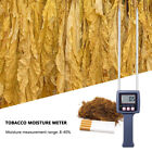 Tabacco Tester wilgotności Miernik 8 do 40% Detektor zawartości wody Wyświetlacz LCD