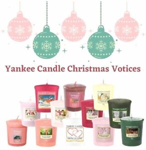 Yankee Candle Christmas Scented Votives Candles Festive Event - Buy 2 Get 2 Free