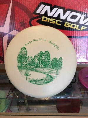 RARE Innova DX Roc 2 RING SAN MARINO 1989 Circular Skies Disc Golf Tour NEW - Image 1 of 2