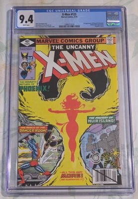 UNCANNY X-MEN #124 CGC 9,4 WP por Chris Claremont y John Byrne Marvel Comics 1979 Foto 1 de 3