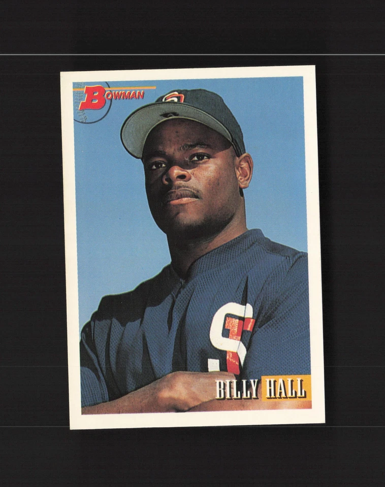 1993 Bowman #306 Billy Hall San Diego Padres Rookie MM - Image 1 of 2