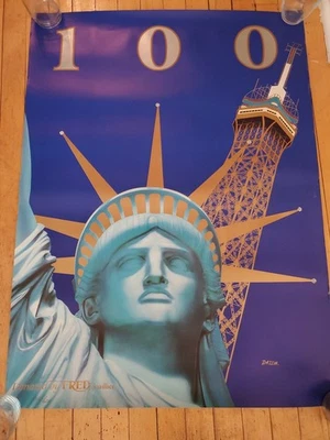 Original Razzia Statue Of Liberty 100 Year Anniversary Poster Signed & No. NICE - Image 1 of 4