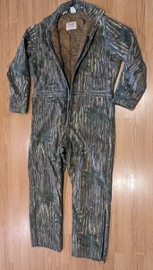 WALLS BLIZZARD PRUF QUILTED INSULATED CAMO REALTREE COVERALLS USA - XL TALL - Picture 1 of 9