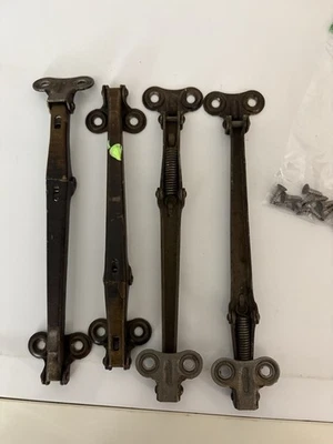 Conjunto de 4 suportes suspensos vintage de bronze para mesa de jantar  - Imagem 1 de 4