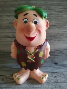 Vintage 1960 Hanna-Barbera Productions Barney Rubble Flintstones Rubber Figure  - Picture 1 of 9
