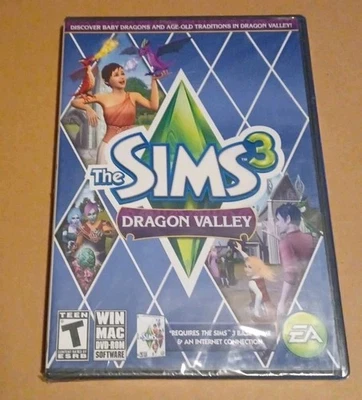 Sims 3: Dragon Valley (Windows/Mac, 2013) PC GAME - SEALED - BRAND NEW - Image 1 of 2