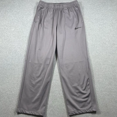 Nike Dri Fit Epic Knit Pantalones de Entrenamiento Hombre Grande Gris Pierna Recta Cordones Foto 1 de 4