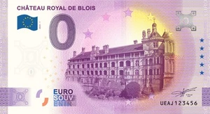 Billet Souvenir 2025 France Chateau Royal de Blois - Imagen 1 de 1