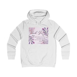 Comfort College Hoodie, Soft Cotton/Polyester Blend, Adjustable Hood, pocket - Picture 1 of 11