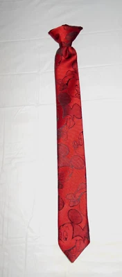 Corbata con clip Balancine The Tie Works Disney roja de Mickey Mouse para niños Foto 1 de 4