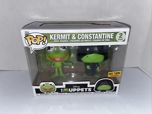 Funko Pop! Vinilo: Los Muppets - Paquete de 2 Kermit & Constantine - Hot Topic... - Imagen 1 de 4