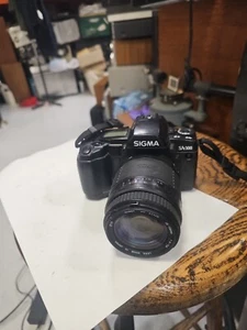 Sigma SA-300 3.5mm SLR film camera with Lens-- 100% Untested. - Picture 1 of 16