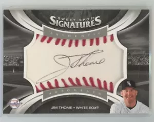2006 Upper Deck Sweet Spot Update Veteran Signatures Ink ssp rare Jim Thome Auto - Picture 1 of 2