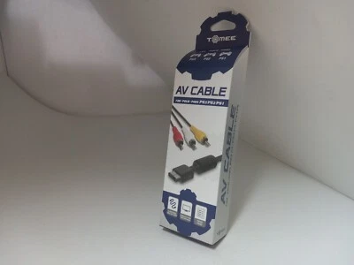 NEW TOMEE AV Audio Video Composite cable Metal Plated Tip for PS1 PS2 & PS3 - Image 1 of 2