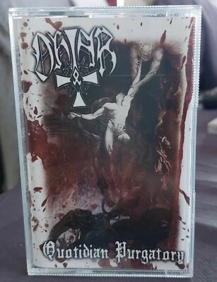 OHTAR : Quotidian Purgatory cassette tape ltd. edition # 44, black metal Poland - Image 1 of 2