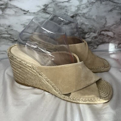 Sandalias de cuña Banana Republic alpargata arena neutra nuevas sin etiquetas para mujer 9,5 Foto 1 de 4