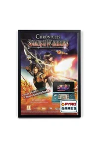 Samurai Warriors Chronicles (2011) - Nintendo 3DS - Framed Real Magazine Adve... - Picture 1 of 1