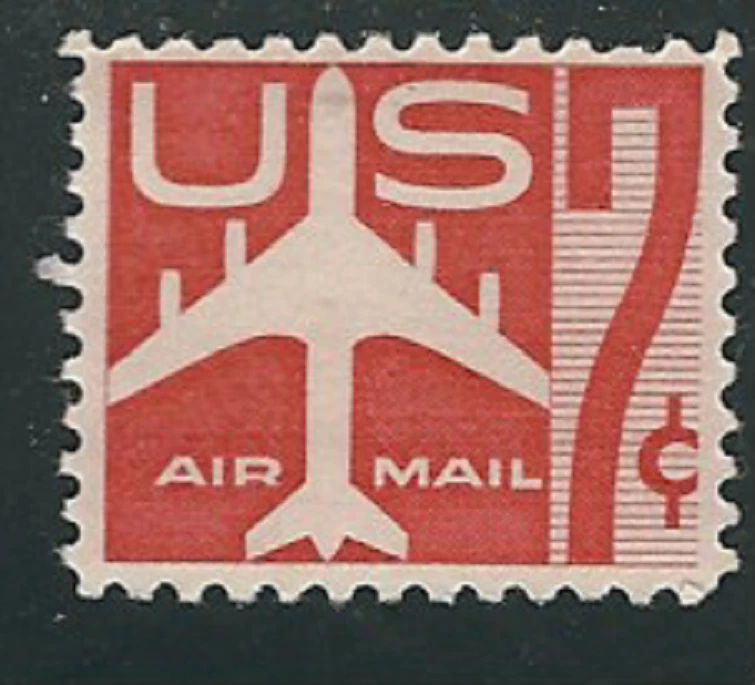 Scott # C-60...7 Cent.. Plane... Air Mail...16 Stamps - Image 1 of 1