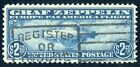 US Stamp #C15 Zeppelin Passing Globe $2.60 - PSE Cert - XF 90 - USED SMQ $800.00