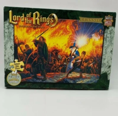 Rompecabezas Master Pieces El Señor de los Anillos Viaje en la Oscuridad Jumbo E-Z Grip, 300 piezas Foto 1 de 4