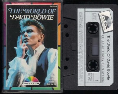 The World Of David Bowie Spectrum Cassette Tape RAR Sammler MC Kassette, 068 - Bild 1 von 3