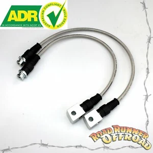 Braided Brake Line Kit Front & Rear, for Nissan Patrol GQ Y60 GU Y61, 2-5" lift - Picture 1 of 1