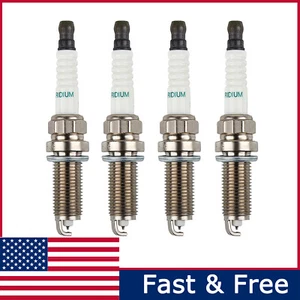 4X For TOYOTA SCION LEXUS GENUINE IRIDIUM SPARK PLUG Denso SC20HR11 90919-01253 - Picture 1 of 8