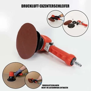 Druckluft Exzenter Schleifer Ø150mm Schleifmaschine Excenter Druckluftschleifer - Bild 1 von 12