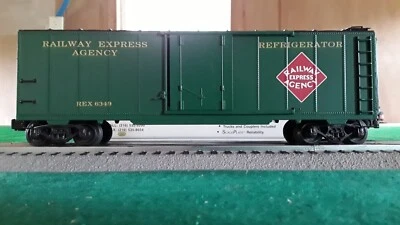 K-Line O-Gauge K761-1912 REA Express Refrigerator Steel Reefer Car REX 6349 (124 - Image 1 of 4