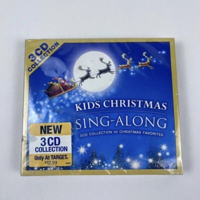 Kids Christmas Sing-Along Audio CD Holiday Songs Brand New Factory Sealed Music Foto 1 de 4
