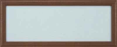 Cornice puzzle in legno nuova DX marrone (18,2 x 51,5 cm) pannello NO.3-P aut... - Immagine 1 di 3