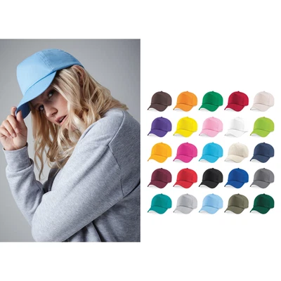 Beechfield original 5 panneaux chapeau adulte b10 - simple chapeau de baseball u - Photo 1/4