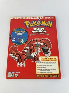 Pokemon Ruby & Sapphire Version Official Trainers Guide Brady Games - Picture 1 of 12