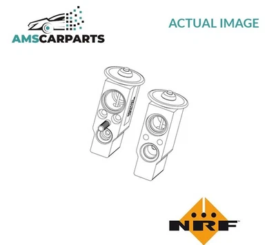 AIR CONDITIONING EXPANSION VALVE FRONT 38406 NRF NEW OE REPLACEMENT - Image 1 of 4