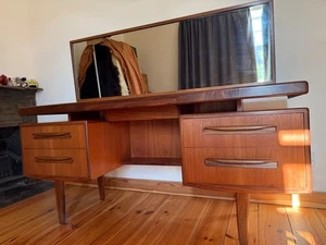 G Plan Dressing Table, Teak, Fresco, Floating Top, Mid Century, Vintage,  1970s - Picture 1 of 16
