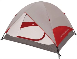 Meramac 4-Person Tent, Gray/Red - Picture 1 of 9