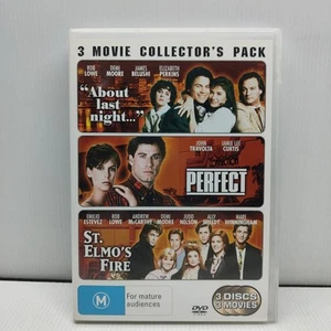About Last Night - Perfect - St Elmo's Fire - Region 4 DVD - Demi Moore - Picture 1 of 5
