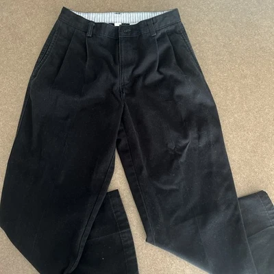 Arrow Chino платье брюки для мальчиков размер 10 обычный черный прямой ноги - Изображение 1 из 4