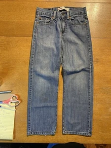 Levis 550 Mens Jeans 26x26 12 Reg (27x26) Relaxed Fit Straight Leg Blue Denim - Picture 1 of 10