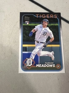 2024 Topps Japan Edition Parker Meadows RC Detroit Tigers - Picture 1 of 1