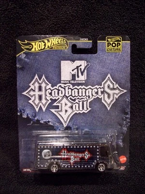 Autobús Hot Wheels Pop Culture Mtv Headbangers Ball Tour Die Cast. Foto 1 de 2