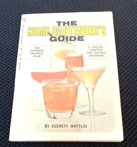 Heublein's Manhattan & Extra Dry Martini Cocktails (1969) - Libro de bolsillo vintage - Imagen 1 de 10